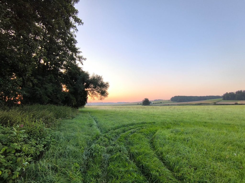 Sonnenaufgang an der Kollbach